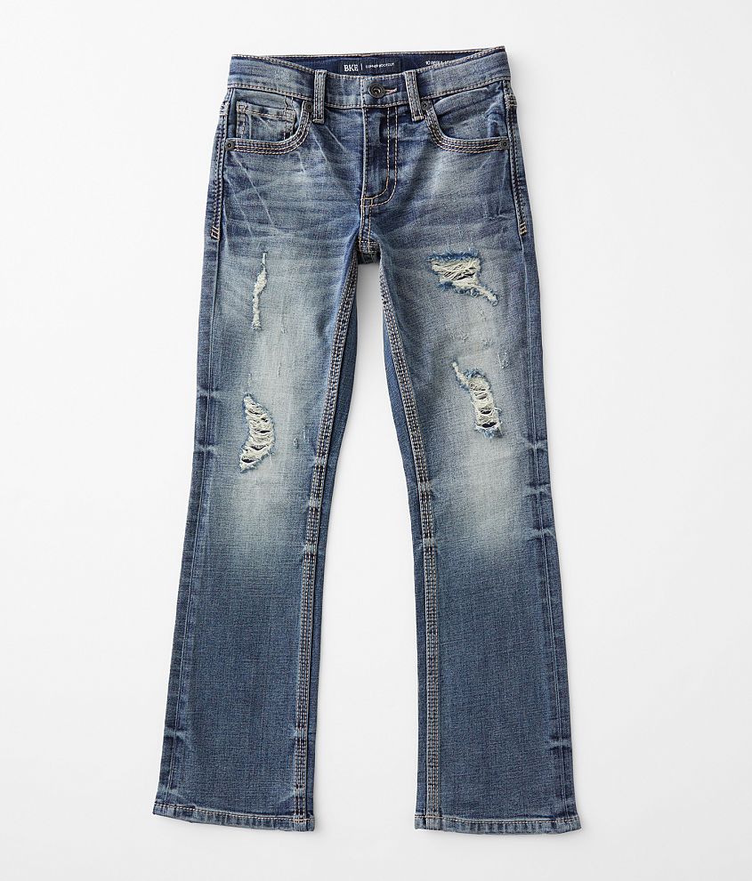 Boys - BKE Conner Boot Stretch Jean front view