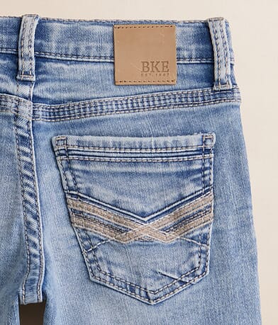 BKE Boys - Jake Jr. Boot Stretch Jean back pocket view