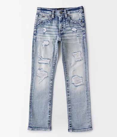 Buckle Black Boys - 109 Straight Stretch Jean front view