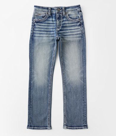 Buckle Black Boys - 109 Straight Stretch Jean front view
