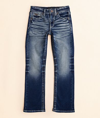 Buckle Black Boys - 109 Boot Stretch Jean front view