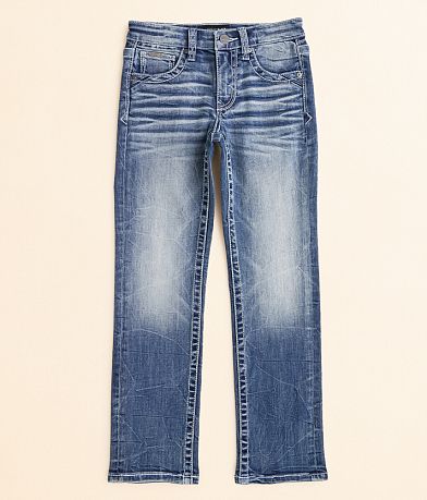 Buckle Black Boys - 109 Straight Stretch Jean front view