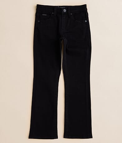 Buckle Black Boys - Nine Jr. Boot Stretch Jean front view