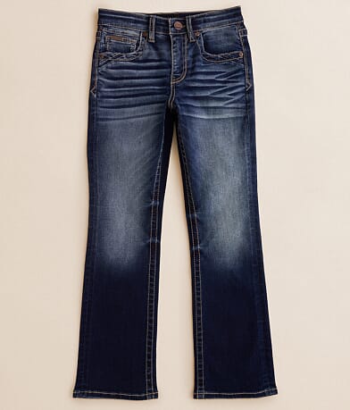 Buckle Black Boys - Nine Jr. Boot Stretch Jean front view