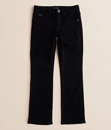 Buckle Black Boys - Nine Jr. Boot Stretch Jean front view
