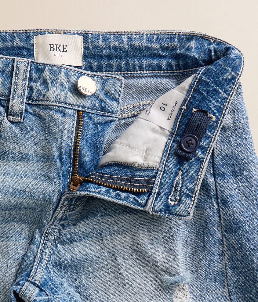 Girls - Mini Taylor Low Slung Horseshoe Stretch Jean