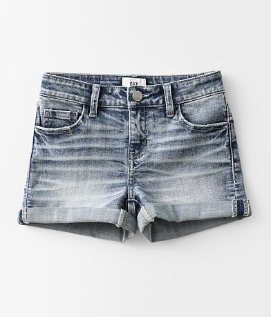BKE Girls - Mid-Rise Stretch Short front view