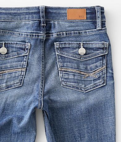 BKE Girls - Mid-Rise Boot Stretch Jean BACK_POCKET