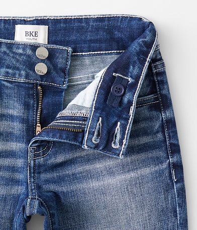 BKE Girls - Mid-Rise Boot Stretch Jean misc detail 2 view