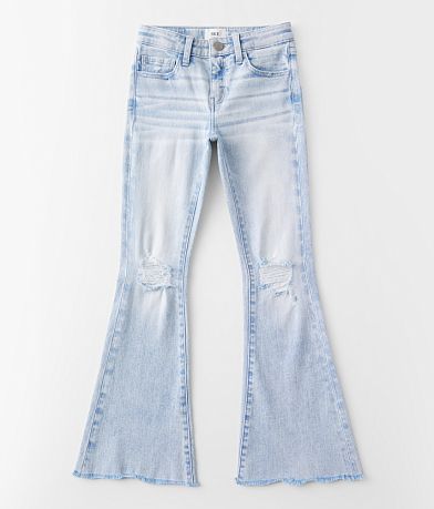 BKE Girls - Mid-Rise Flare Stretch Jean front view