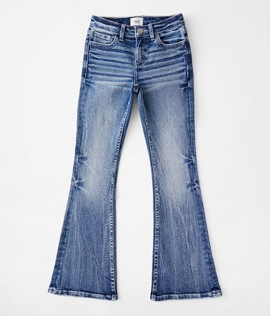 BKE Girls - Mid-Rise Boot Stretch Jean front view
