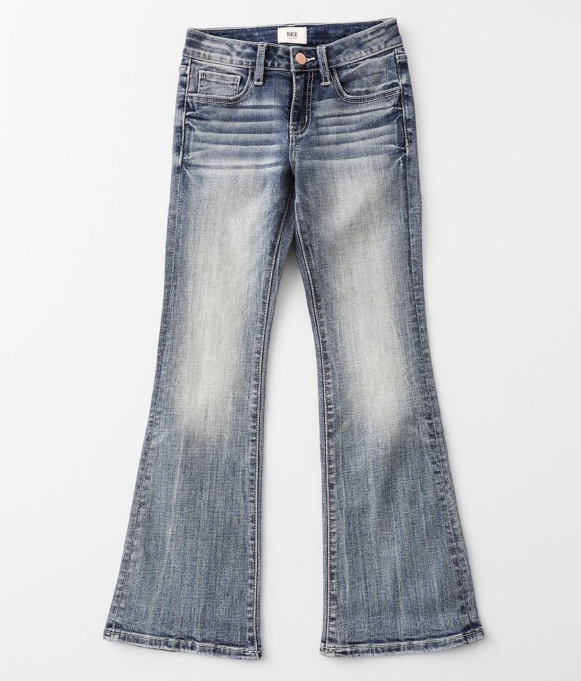 Girls - BKE Mid-Rise Boot Stretch Jean front view