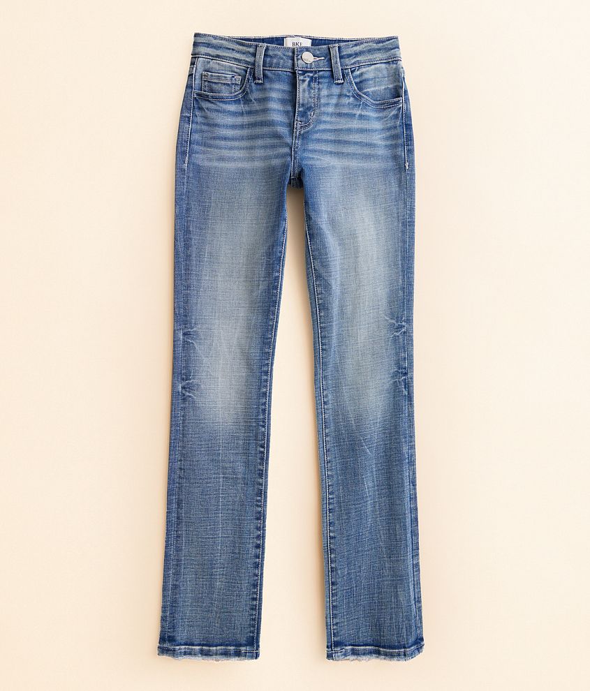 Girls - BKE Mid-Rise Straight Stretch Jean front view