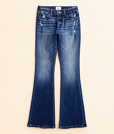 BKE Girls - Mid-Rise Tailored Boot Stretch Jean front view