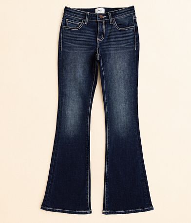 BKE Girls - Mid-Rise Boot Stretch Jean front view