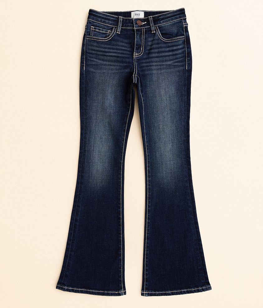 Girls - BKE Mid-Rise Boot Stretch Jean front view