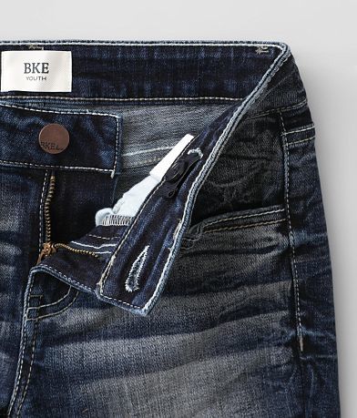 BKE Girls - Mid-Rise Boot Stretch Jean misc detail 1 view