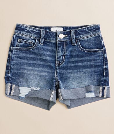 BKE Girls - Mid-Rise Stretch Short front view
