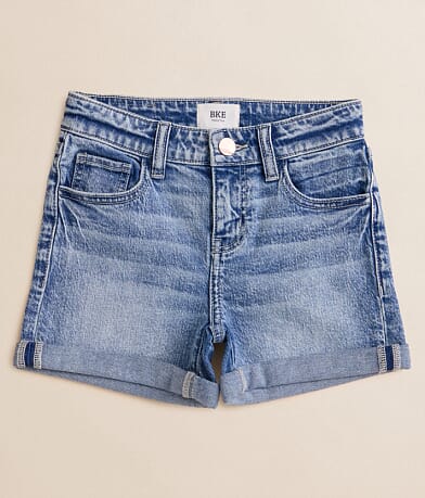 BKE Girls - Mid-Rise Stretch Short front view