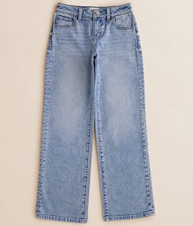BKE Girls - Mini Taylor Low Slung Baggy Stretch Jean front view