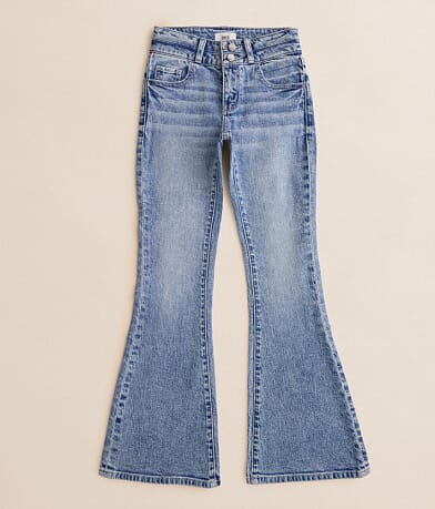 BKE Girls - Mini Andi Flare Stretch Jean front view