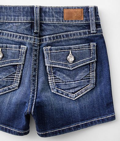 Daytrip Girls - Mid-Rise Stretch Short front view