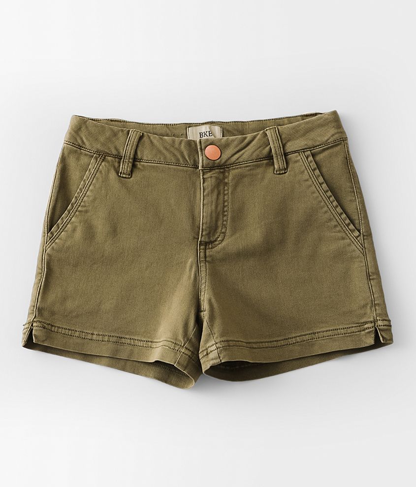 Girls - BKE Mid-Rise Stretch Short front view