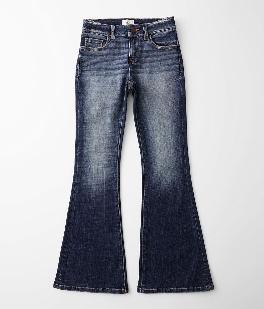 Girls - BKE Mid-Rise Flare Stretch Jean front view