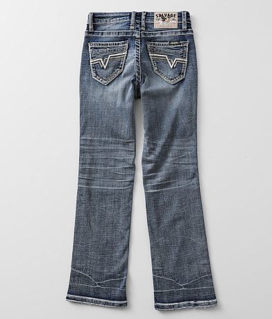 Salvage Boys - Chaos Boot Stretch Jean back view