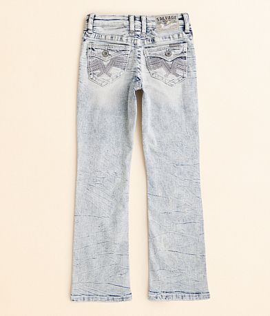 Salvage Boys - Chaos Boot Stretch Jean back view