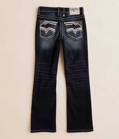 Salvage Boys - Mayhem Jr. Boot Stretch Jean back view