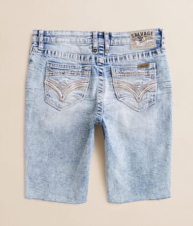 Salvage Boys - Anarchy Jr. Stretch Short back view