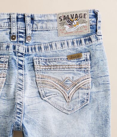 Salvage Boys - Anarchy Jr. Stretch Short back pocket view