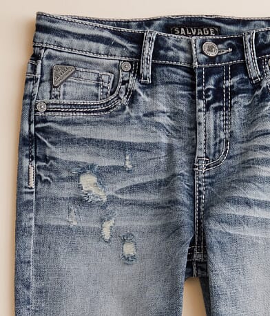 Salvage Boys - Anarchy Jr. Straight Stretch Jean misc detail 1 view