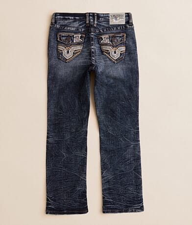 Salvage Boys - Anarchy Jr. Straight Stretch Jean back view