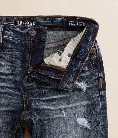 Salvage Boys - Anarchy Jr. Straight Stretch Jean misc detail 1 view