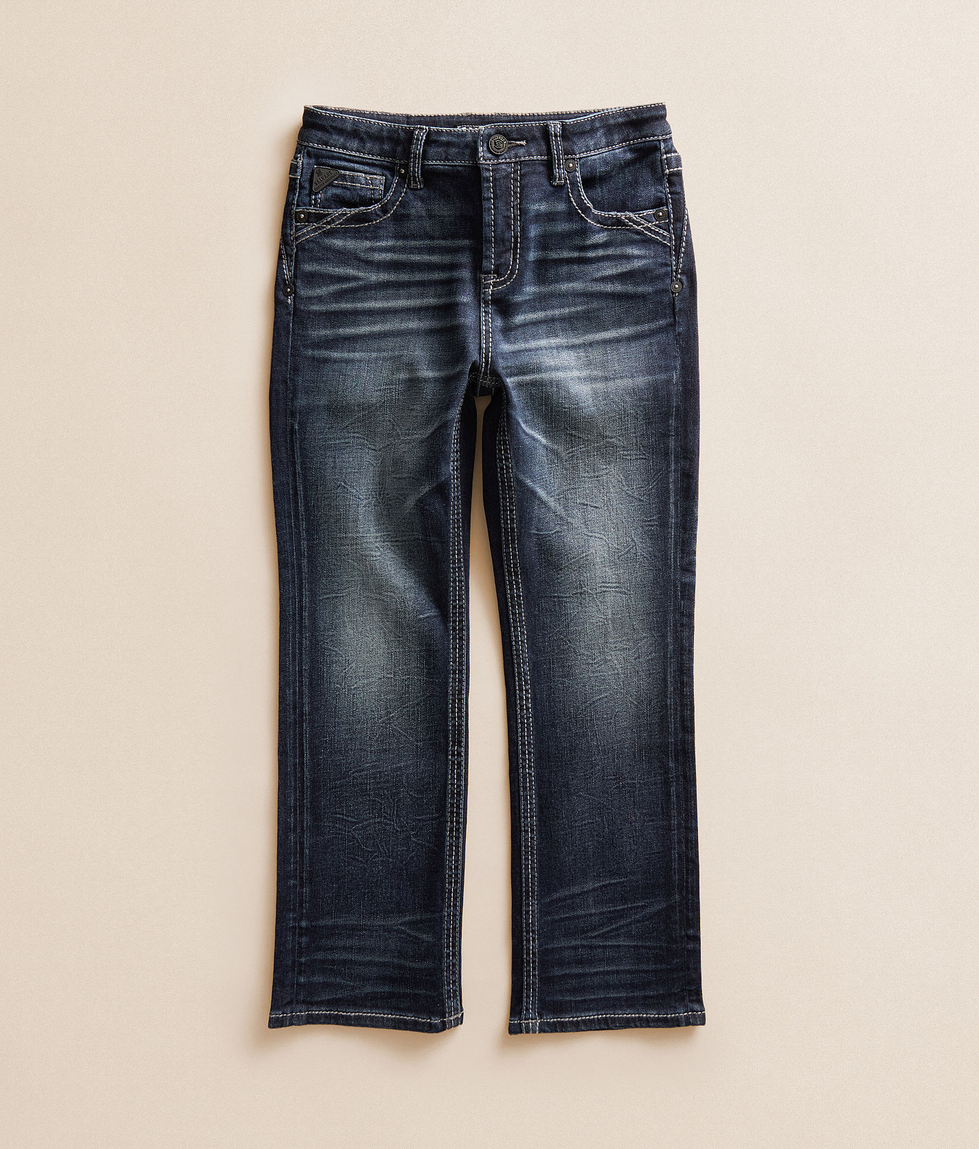 Boys - Salvage Anarchy Jr. Straight Stretch Jean - Boy's Jeans in