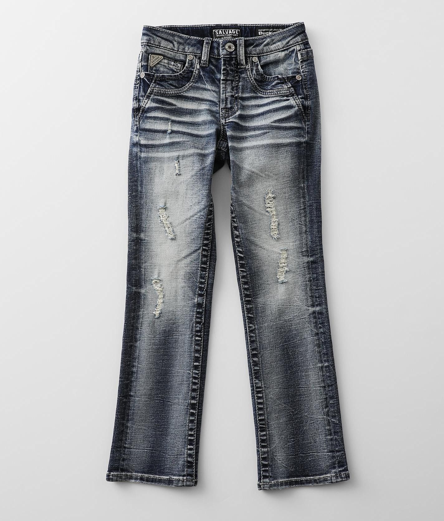 Boys - Salvage Reckless Straight Stretch Jean - Boy's Jeans in Bug