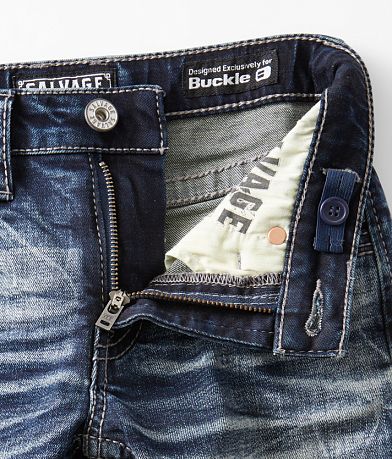 Salvage Boys - Reckless Straight Stretch Jean misc detail 2 view