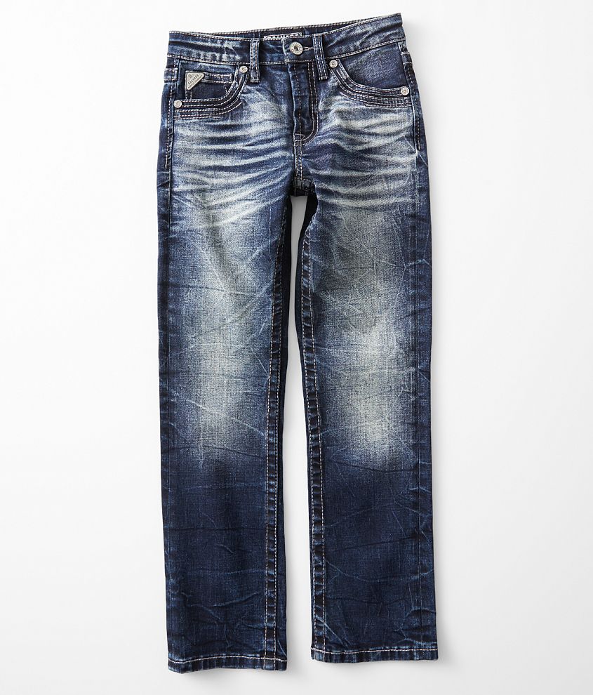 Boys - Salvage Reckless Straight Stretch Jean front view