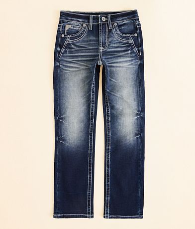 Salvage Boys - Reckless Straight Stretch Jean front view