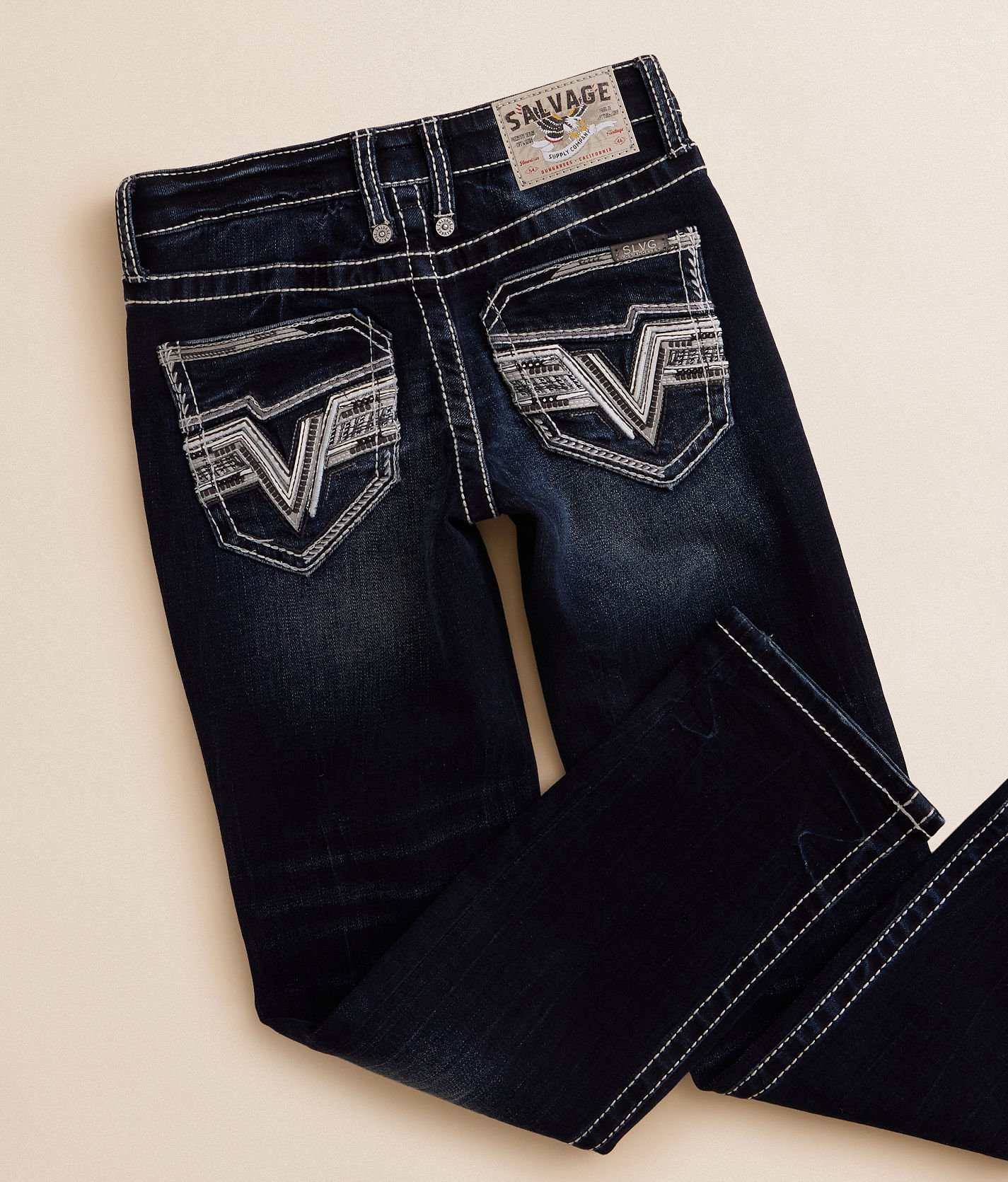 Boys - Salvage Mayhem Jr. Straight Stretch Jean - Boy's