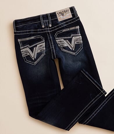Salvage Boys - Mayhem Jr. Straight Stretch Jean front view