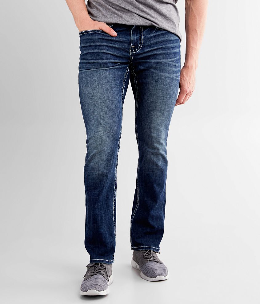 BKE Alec Straight Stretch Jean front view