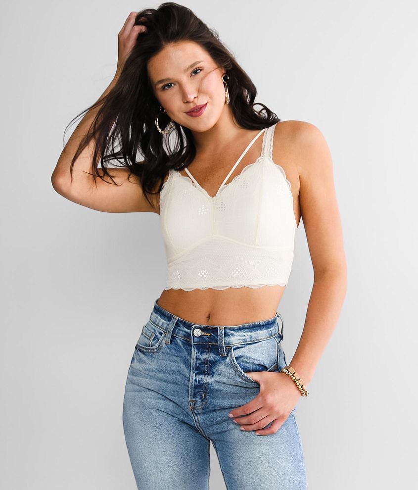 Free People Adella Lace Bralette - Women's Bandeaus/Bralettes in