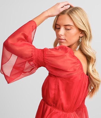 Willow &amp; Root Flowy Crinkle Peplum Top MISC_DETAIL_1