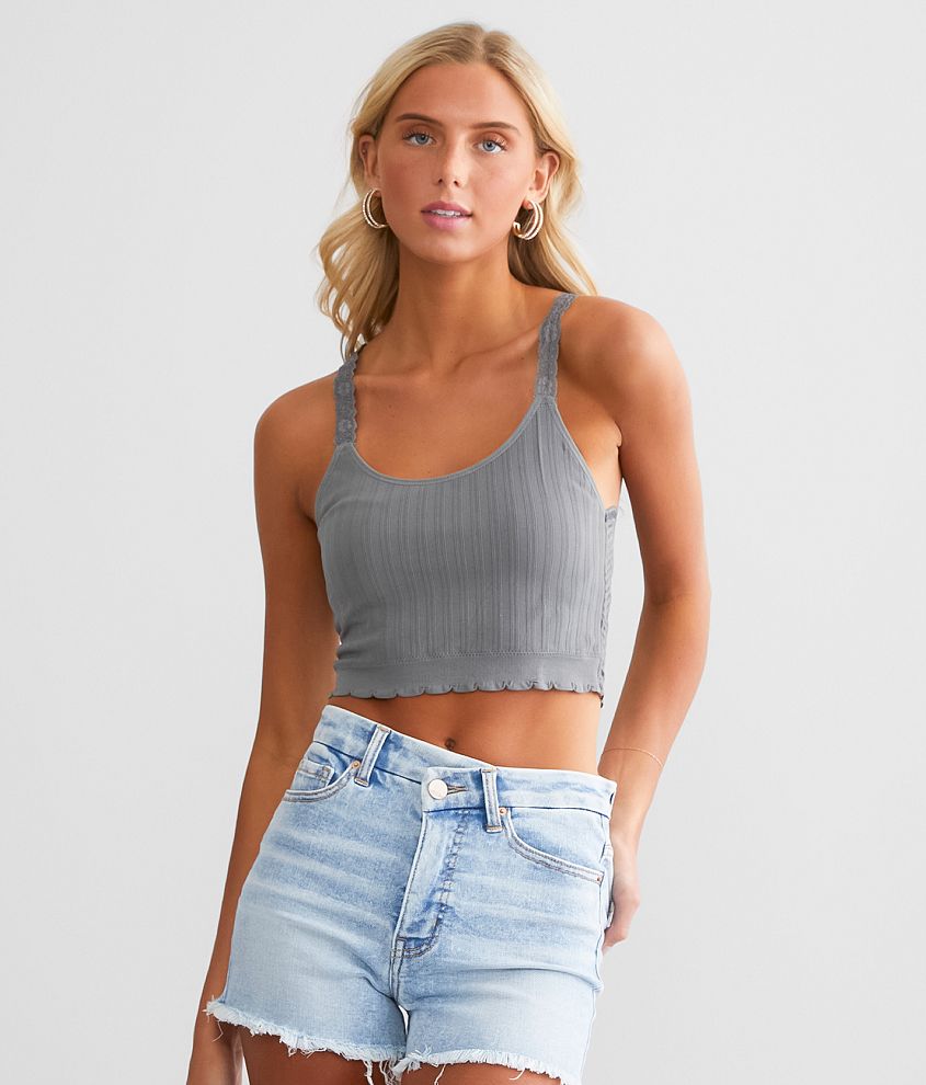 BKEssentials Ribbed Full Coverage Bralette