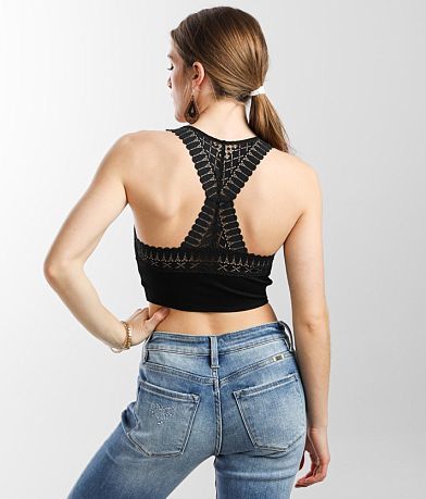 BKEssentials Lace Full Coverage Bralette back view
