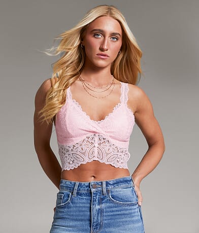BKE core Lace Bralette front view