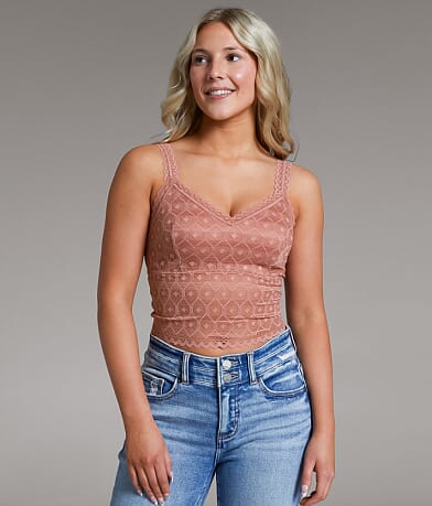 BKE core Scalloped Lace Brami front view
